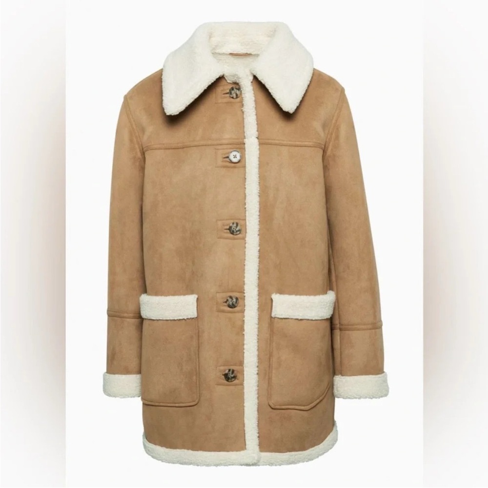 Aritzia Wilfred Free Alta Ranch Sherpa Jacket